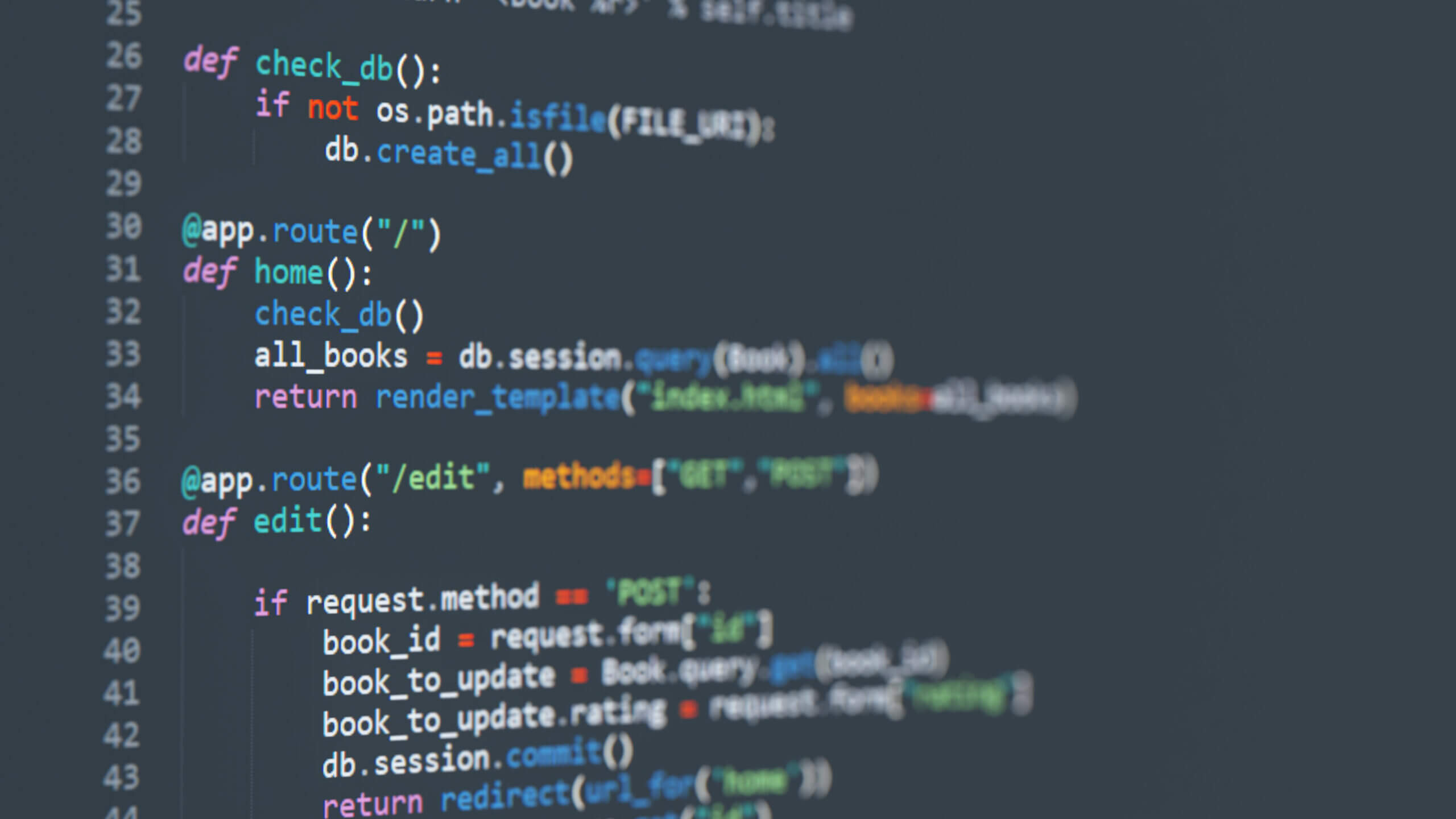 пример кода на Python