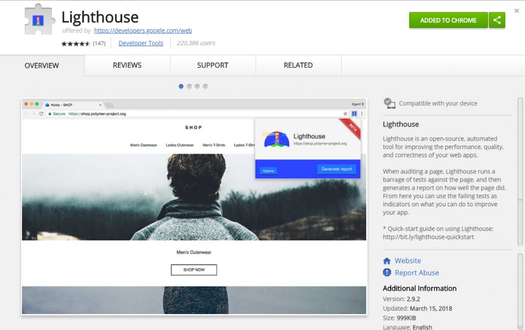 Улучшайте качество страниц своего сайта вместе с Google Lighthouse!