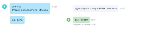 Глупые вопросы в чате