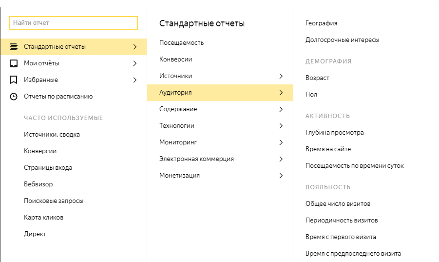 Аудитории