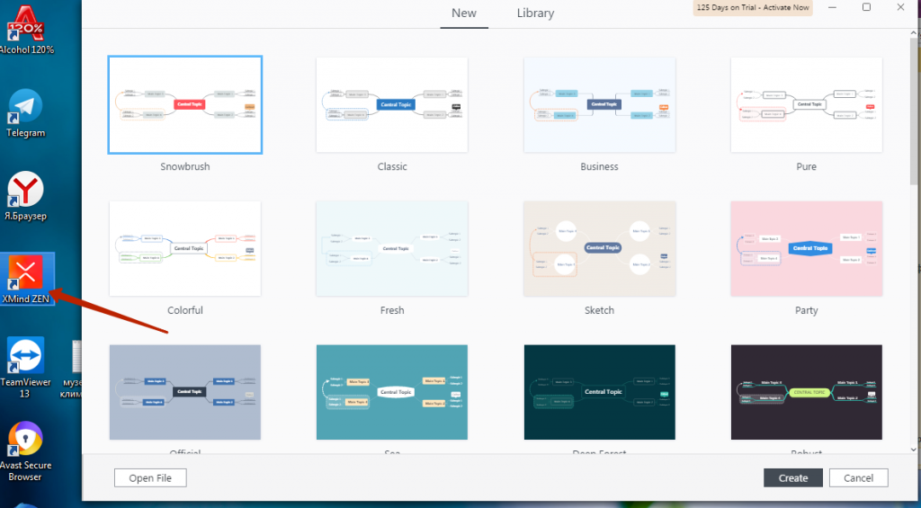 Структура сайта — пример, как составить mindmap сайта
